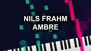 Nils Frahm - Ambre (Piano Tutorial)