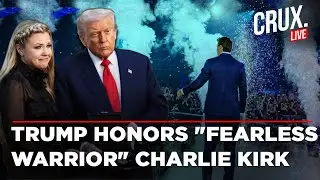 Charlie Kirk Medal Of Freedom LIVE | Trump Posthumously Awards Turning Point USA Founder&nbsp;|Erika&nbsp;Kirk