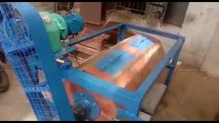 Wood Carrom coin Round stick making and coin polishing tumbling barral machine