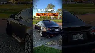 Lexus RC Series Tail Lights #shorts #lexusrc