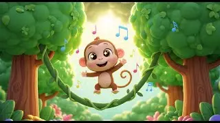 Monkey Jumping on the Tree 🌴 | Fun Baby Dance Song