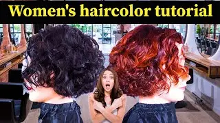 Women's Haircolor tutorial