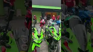Ngabuburit di dealer kawasaki#lombok #zx25rr #z800 #kawasaki #ngabuburit2024