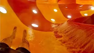 Space Bowl Water Slide at Therme Amadé