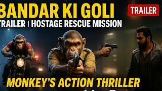 BANDAR KI GOLI: HOSTAGE RESCUE OPERATION TRAILER Video 🔥| Monkey's Thriller  |  Veo 3