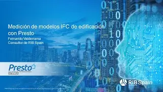 Medición de modelos IFC de edificación con Presto