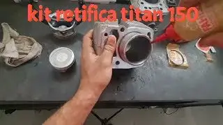 Recurso para retificar kit 4mm da titan 150 Conhe&ccedil;a o kit pist&atilde;o que d&aacute; medida 4,25