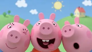 Peppa Pig Having Fun Outside