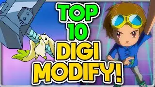 10 лучших укротителей дигимонов Формы DIGI-MODIFY!
