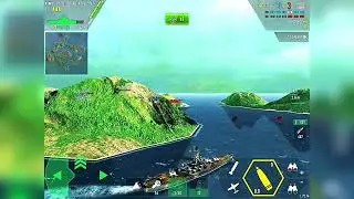 [Battle of Warships] Uss South Dakota in some action |Battle of warships#2