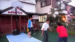 July30.2014 Kevin's English School バスケットボール