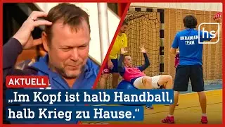 Handball: Geflüchtetes Ukraine-Team spielt gegen Rodgau | hessenschau
