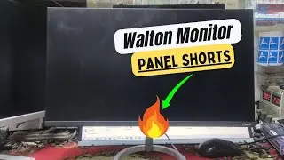 Fix Walton Monitor Panel Shorts Problem Fast | Easy Guide | Created by Afjal Hossain