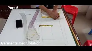 Basic Pant Pattern Making manually || Part 5 ||  gcadsolution || How to make manual pant pattern ?