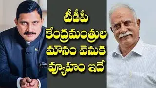 వీరిద్దరి మౌనం వెనుక చంద్రబాబు వ్యూహం| Chandrababu Strategy Behind TDP Central Ministers Silence
