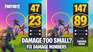How to Change Damage Numbers Scale in Fortnite (Easy Settings Guide 2026)