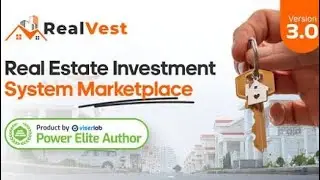 Create Your Own Real Estate Investment Website for Your Business l Real Vest Investment Script 