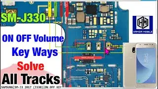 Samsung J3 2017/SM-J330 ON OFF Volume Key Not Working problem Solution.SM-j3 2017 power strip Ways📲✅