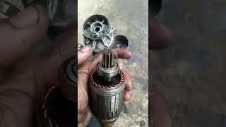 Starter motor armature assembly_4D33🚕🚕🤗  #car #shorts #viral #trending #start#mechanical #subscribe