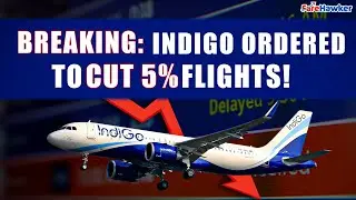 IndiGo Ordered to CUT 5% Flights | DGCA&rsquo;s Big Crackdown Explained #indigo #indigoflightcancellation