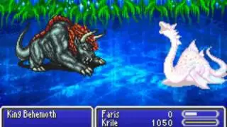 Final Fantasy V GBA - Summon Exhibition