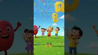 Танцевальная песенка ABCD для детей! 🍎🎈🐱🥁 | Изучаем алфавит #Короткие рассказы