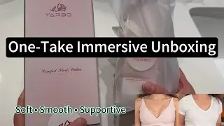 TARBO | One-Take Bra Unboxing — No Cuts, Real Talk #bra #tarbo #lingerie #wireless #bralette
