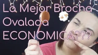 Brocha para Maquillaje Ovalada ECONOMICA |Oval Brushes