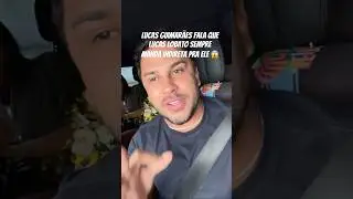 Lucas Guimar&atilde;es fala que Lucas Lobato sempre manda indireta pra ele 😱 #lucasguimaraes #carlinhos
