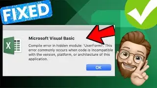Compile Error in Hidden Module Excel &ndash; How to Fix Instantly! | Excel Tech & Tricks