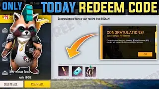 FREE FIRE TODAY REDEEM CODE || 18 JULY REDEEM CODE || AJ KI REDEEM CODE || REDEEM CODE TODAY
