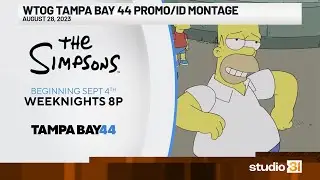 WTOG Tampa Bay 44 Promo/ID Montage, 8/28/2023