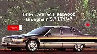 1996 Cadillac Fleetwood Brougham - Last of the full size Cadillacs