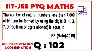 The number of natural numbers less than 7,000 which can be formed by using the digits 0, 1, 3, 7, 9