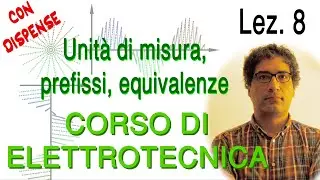 Lez. 8 Unità di misura, prefissi sistema internazionale, equivalenze – prof. Donato D'Alessandro