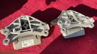Замена опоры коробки передач 4Matic W212 S212. Mercedes E350