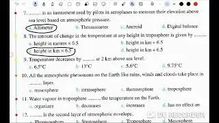 Rains , winds and clouds - Science