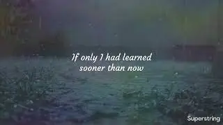 Sooner Than Now Lyrics E'lissa Jones