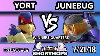 SH 1 SSBM - Yort (Falco) Vs. Junebug (Sheik) - Smash Melee Winners Quarters
