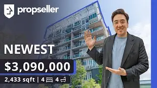Triplex Luxury: Spacious 4-BR in Newest, with Private Lift & Pool Views | Propseller Home Tours