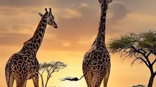 The Story of the Mother Giraffe and Her Baby