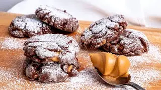 Peanut Butter Stuffed Chocolate Crinkle Cookies Recipe: Baking Tip