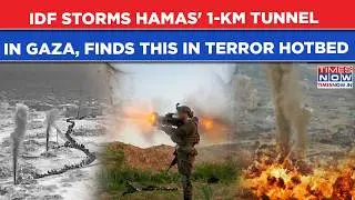 IDF Troops Storm 1-Km Hamas Tunnel, Then Find This In Terror Room| Exclusive Gaza Hotbed Video