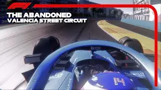 Driving an F1 2022 Car Around the Abandoned Valencia Street Circuit