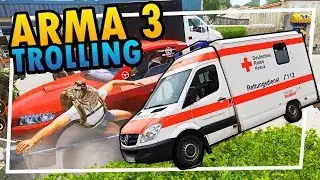 Arma 3 Altis Life Trolling - Spieler zum AUSRASTEN bringen und MEDICS zerstören! - Deutsch