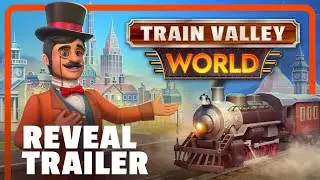 Train Valley World - Official Reveal Trailer | 🚂 Wishlist Now!