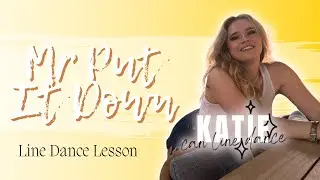 MR PUT IT DOWN - Line Dance Lesson 
