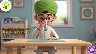 Drinking Water Manners in Islam | Islamic Etiquette for Kids | Madani Islamic Academy