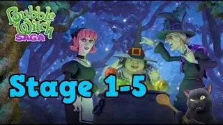 Bubble Witch Saga - Stage 1-5 guide