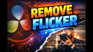 DaVinci Resolve Flicker Removal | Works in FREE Version